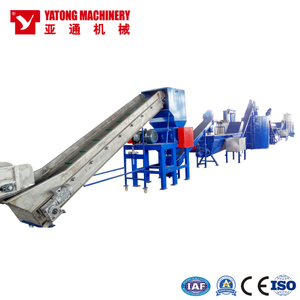 Yatong Waste Plastic Crushing Washing line Recycling Production Machine