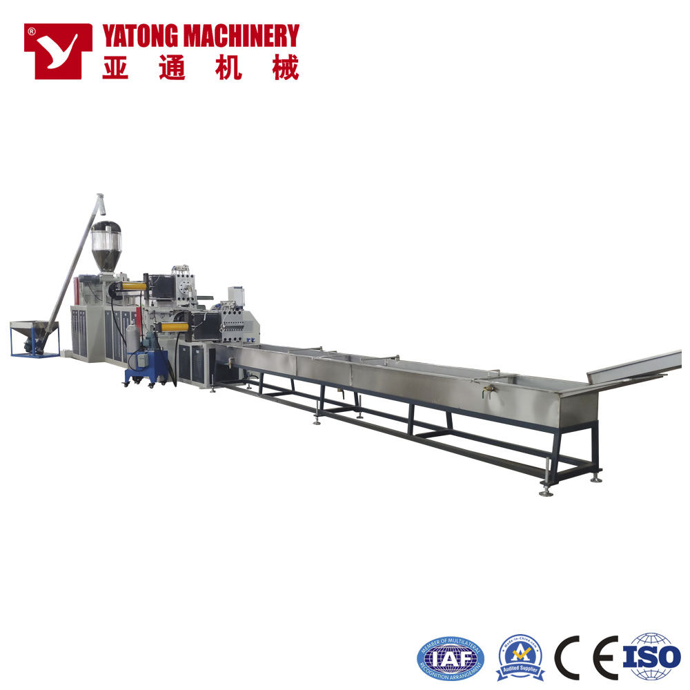 Yatong Sj Series Single Stage Plastic Recycling Machine Granulating Granulator Machine for PP PE PVC Pet